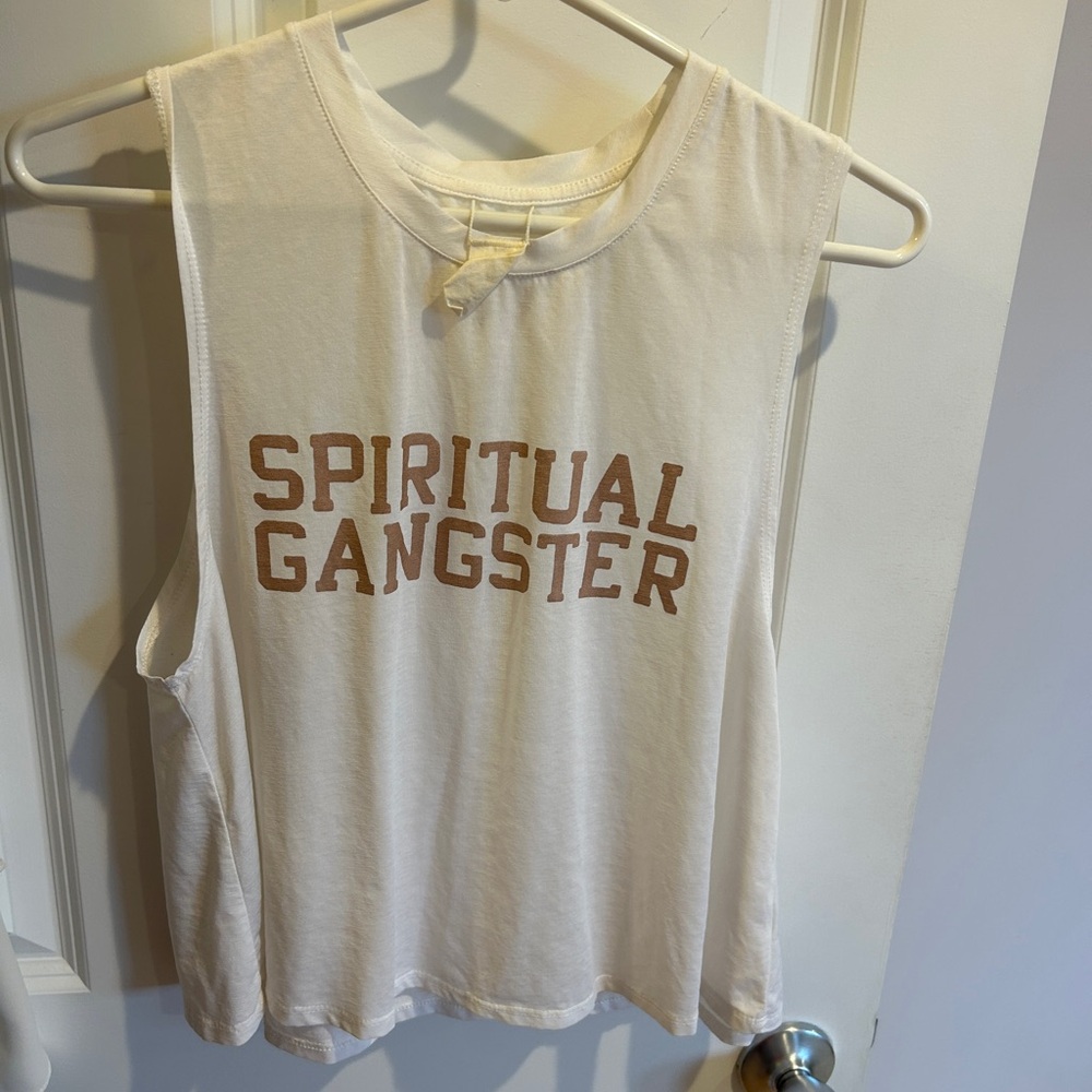 Like New - Spiritual Gangster Muscle Tank (retail $50)